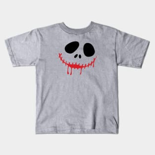 Halloween Face Jack Skellington Melting - Gift For Halloween Horror Nights Kids T-Shirt